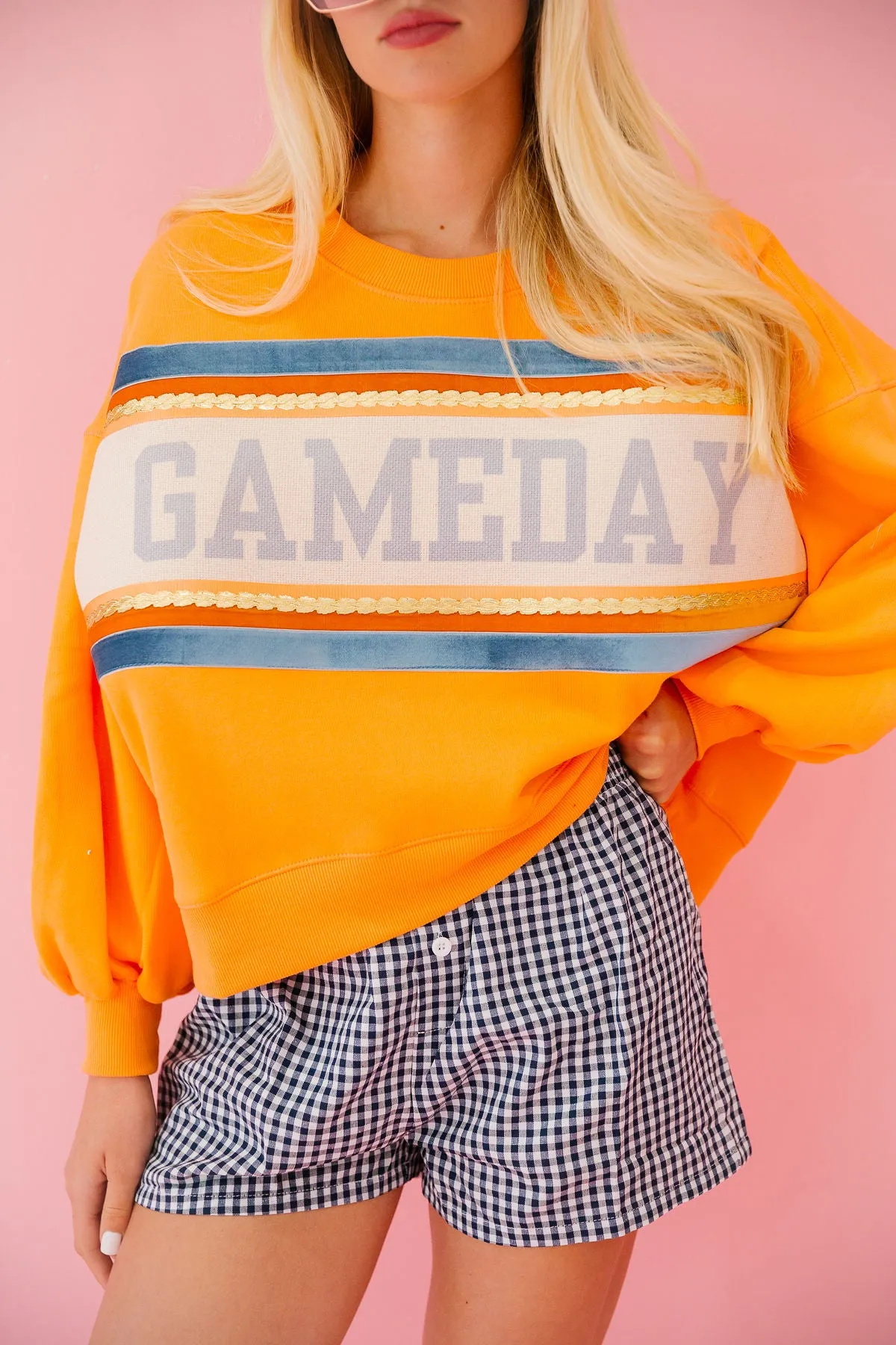 GAMEDAY ORANGE PULLOVER