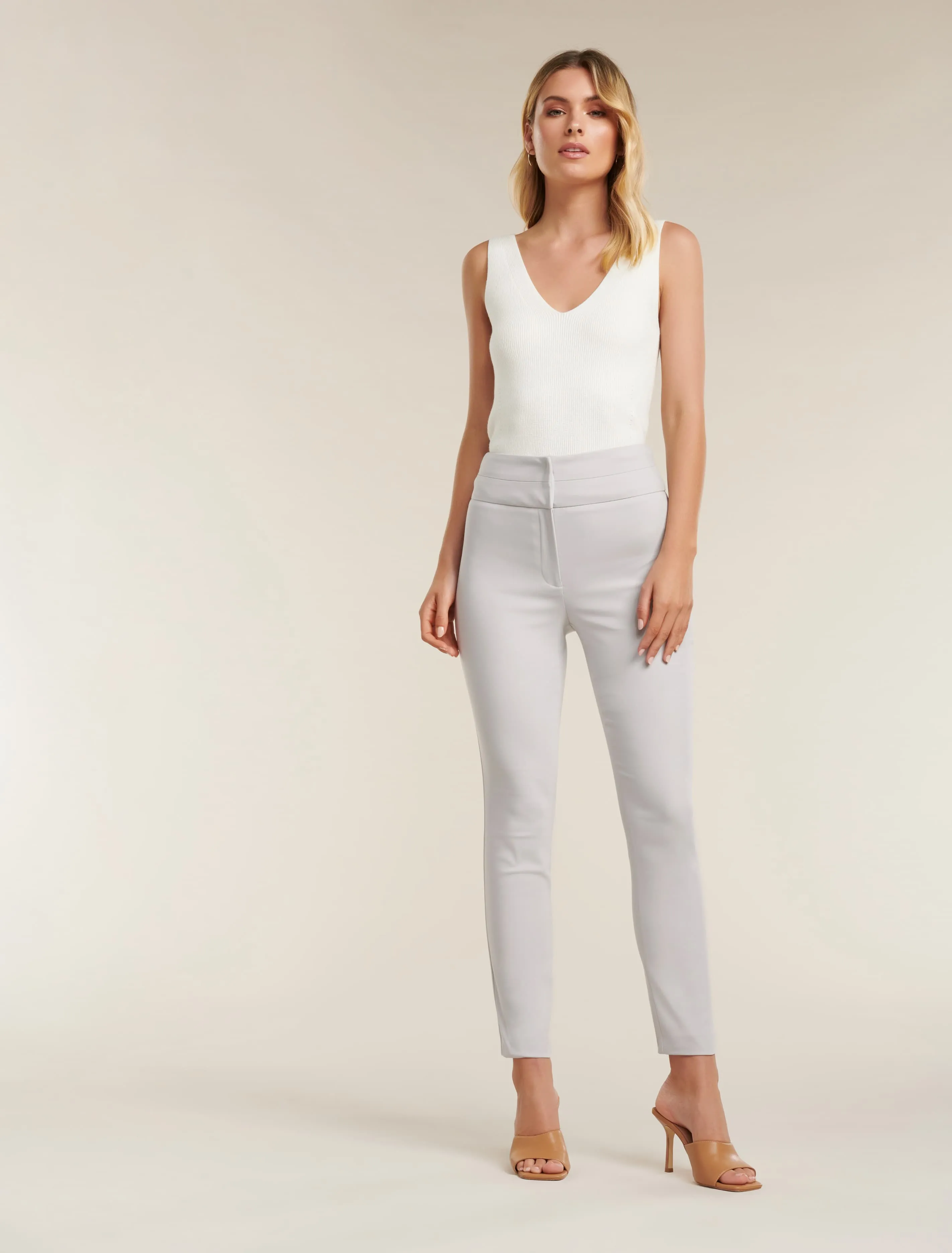 Georgia High Waist Full Length Pant