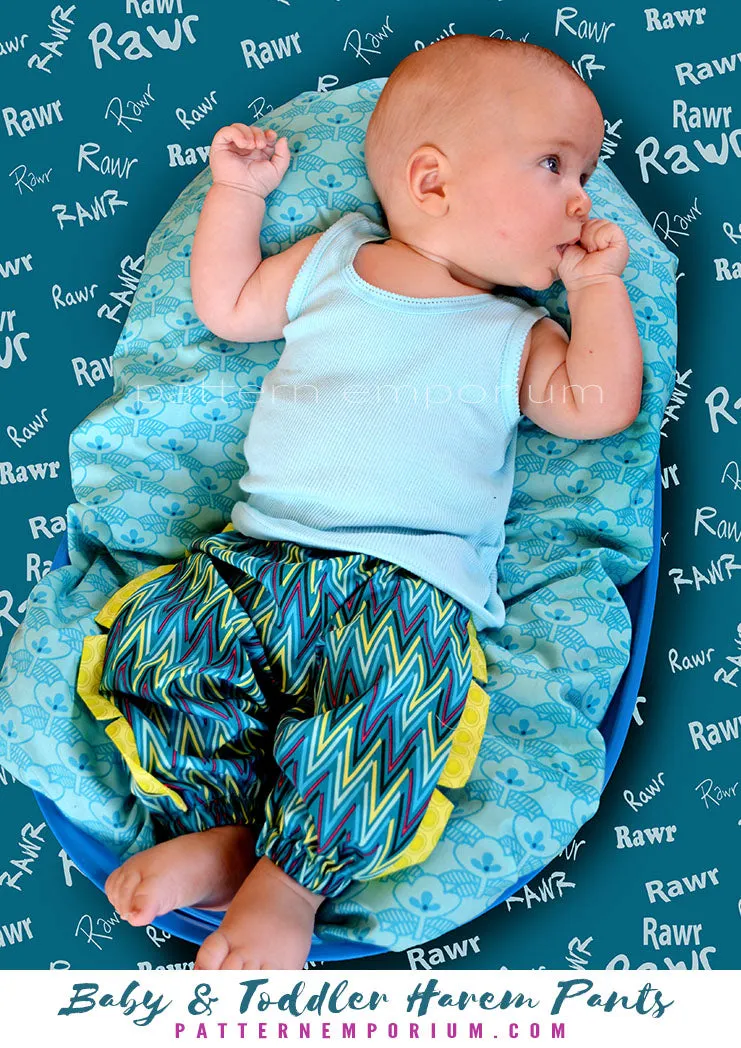 Harem Pants | Baby & Toddler Sewing Pattern