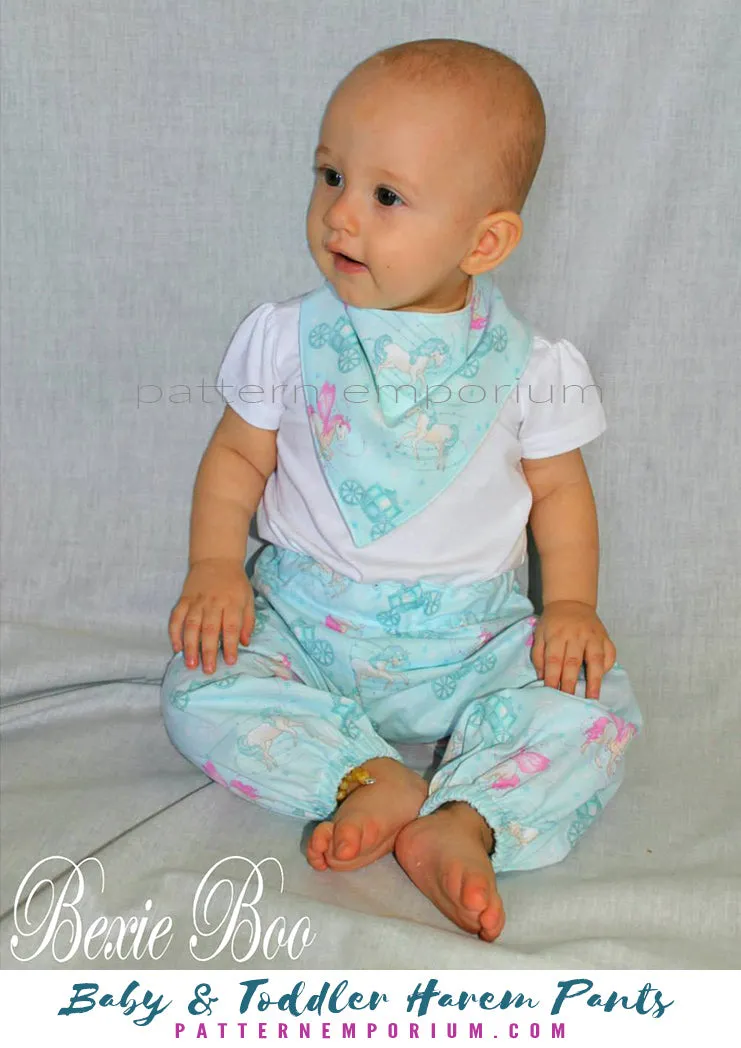 Harem Pants | Baby & Toddler Sewing Pattern