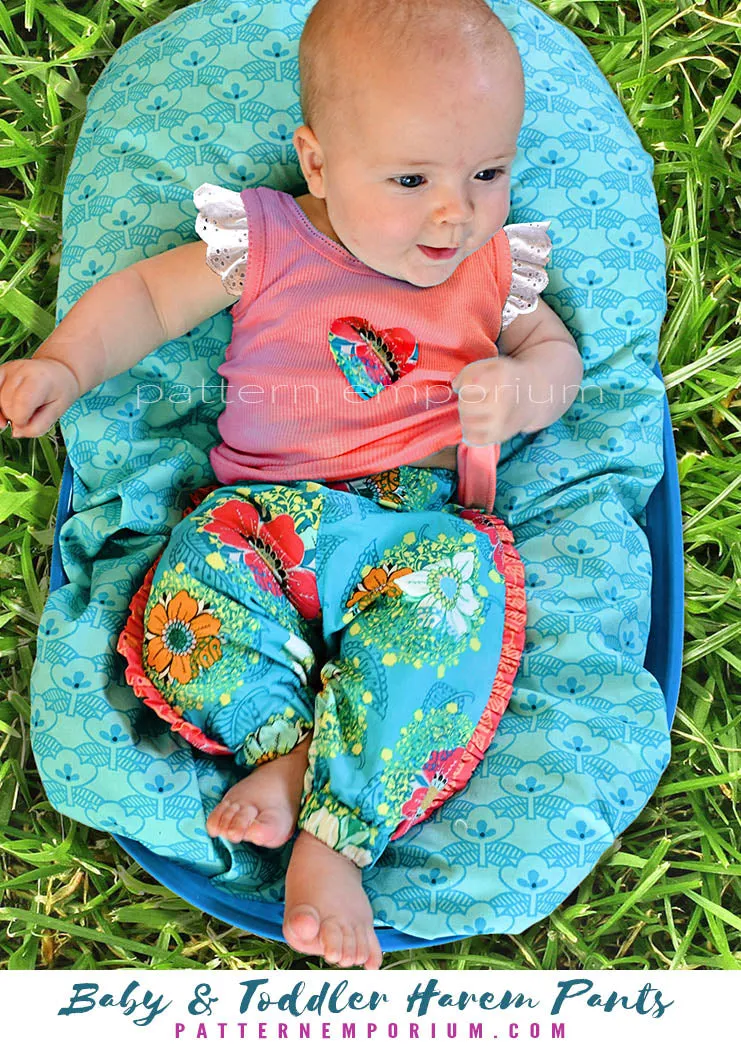 Harem Pants | Baby & Toddler Sewing Pattern