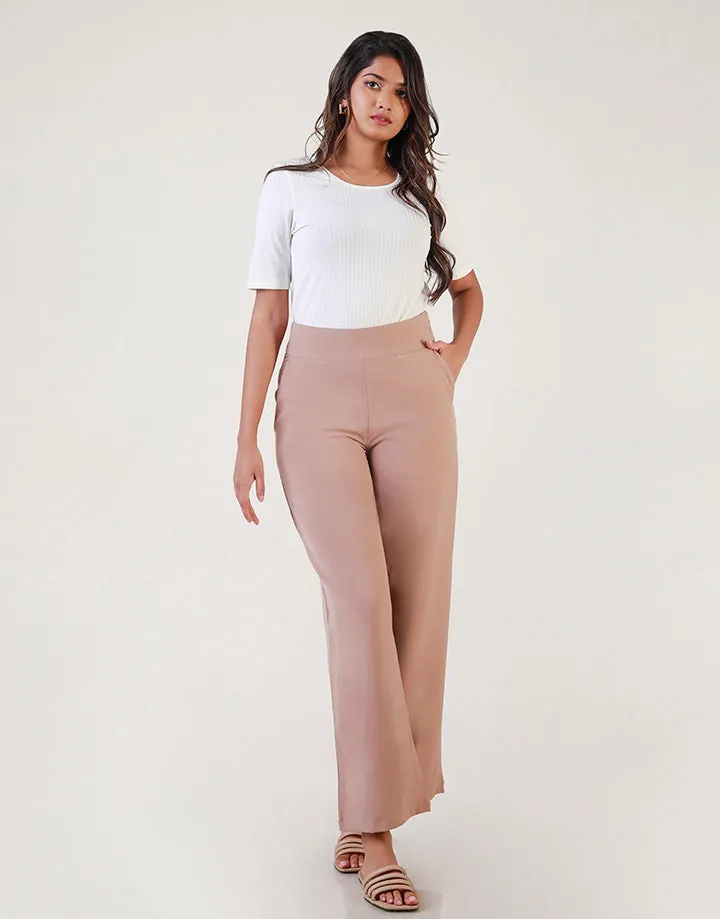 High Waist Wide Leg Pant with Pockets