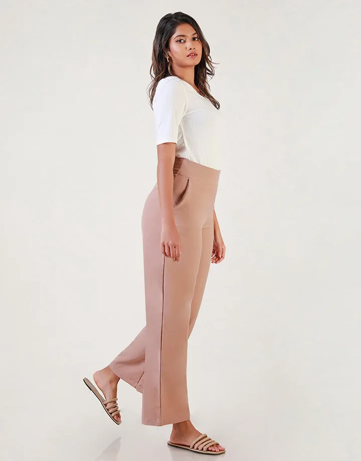 High Waist Wide Leg Pant with Pockets