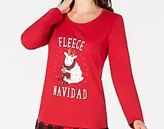 Holiday Family Men & Womens Holiday Pajama tops