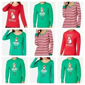 Holiday Family Men & Womens Holiday Pajama tops