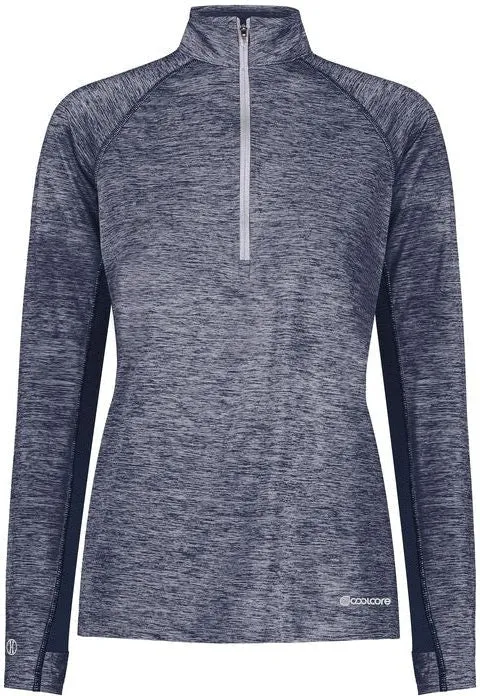 Holloway Ladies Electrify Coolcore 1/2 Zip Pullover