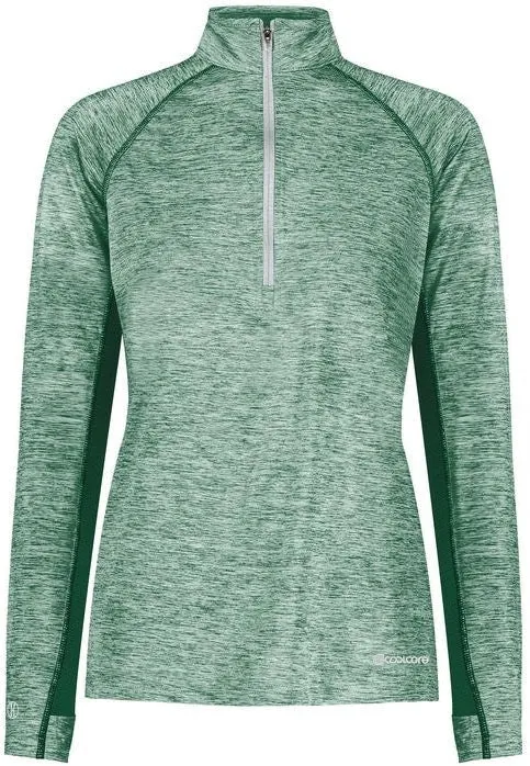 Holloway Ladies Electrify Coolcore 1/2 Zip Pullover