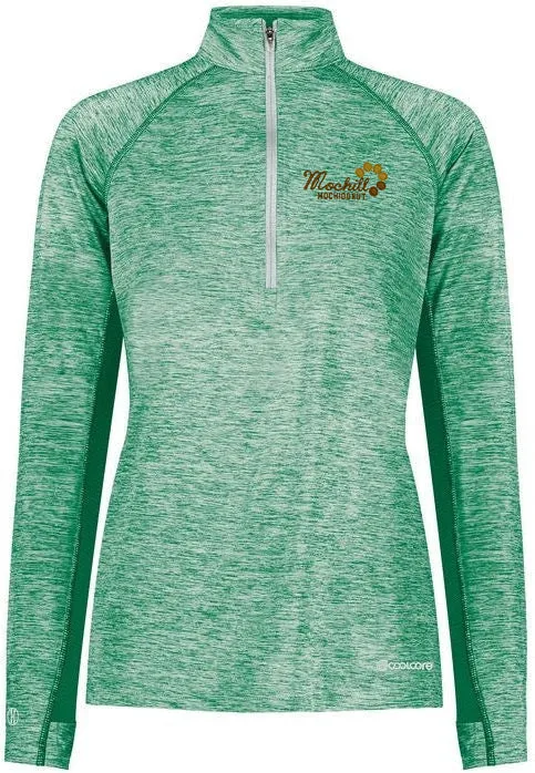 Holloway Ladies Electrify Coolcore 1/2 Zip Pullover