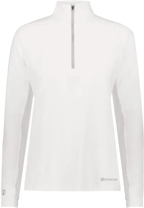 Holloway Ladies Electrify Coolcore 1/2 Zip Pullover