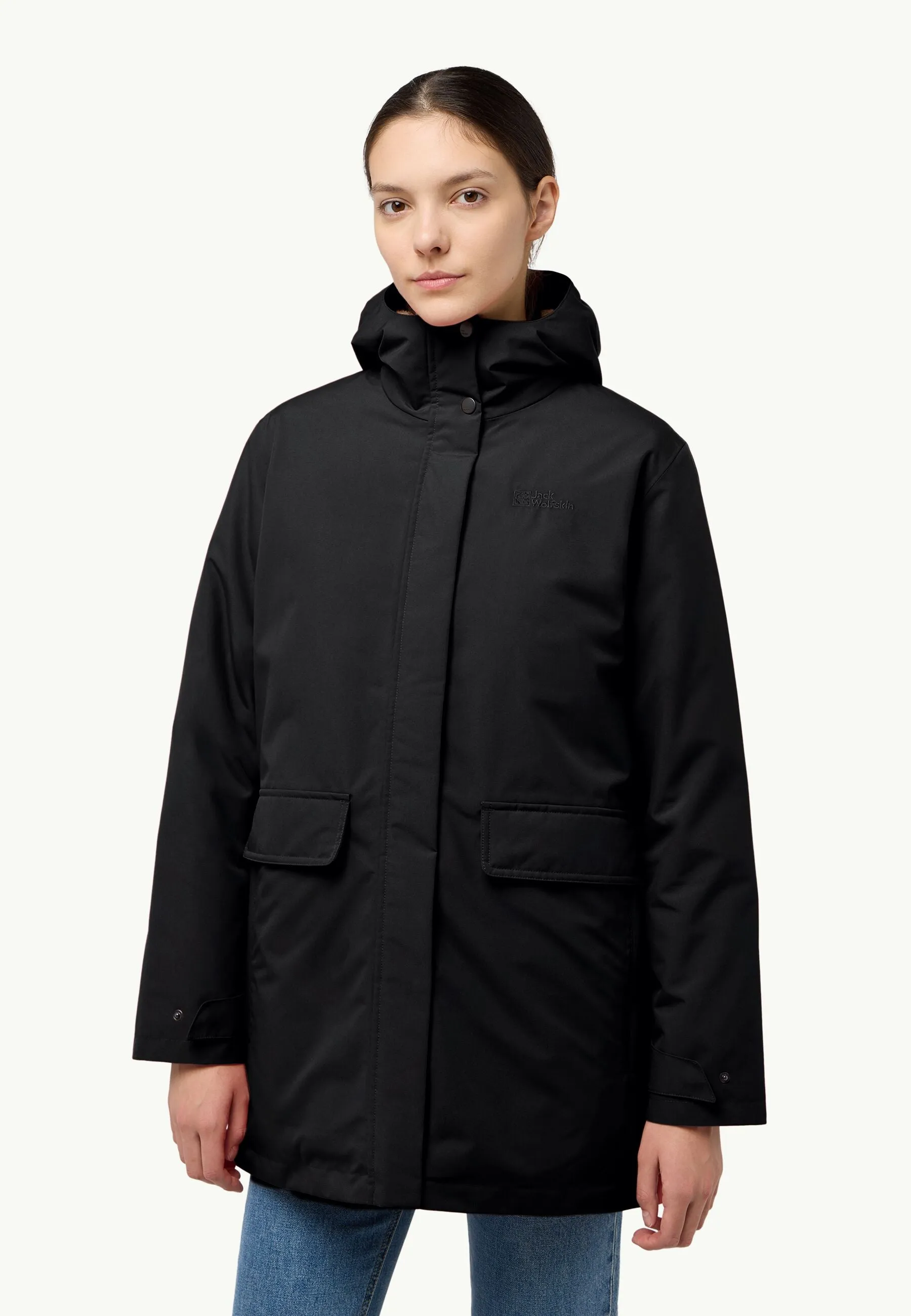 Jack Wolkskin Wintertor Coat Womens Black