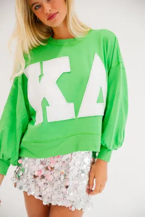 KAPPA DELTA GREEN LETTERS