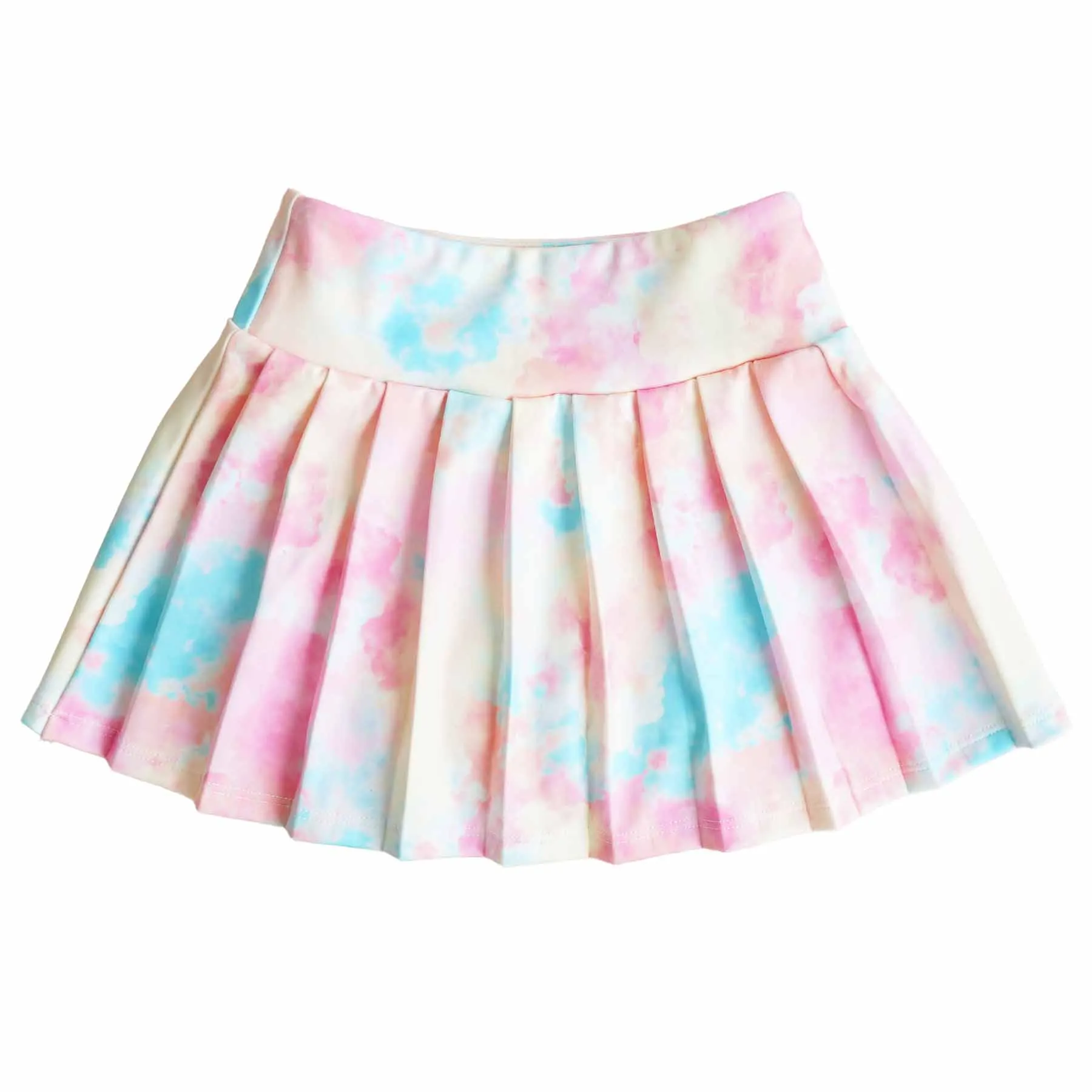 Kids CloudActive™ Athletic Pleated Skirt | Candy Clouds