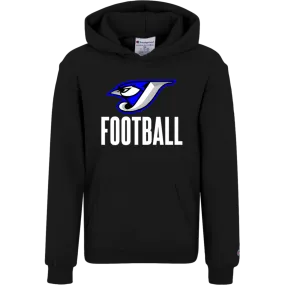 Logo Football S790 Champion Kids Powerblend Hoodie