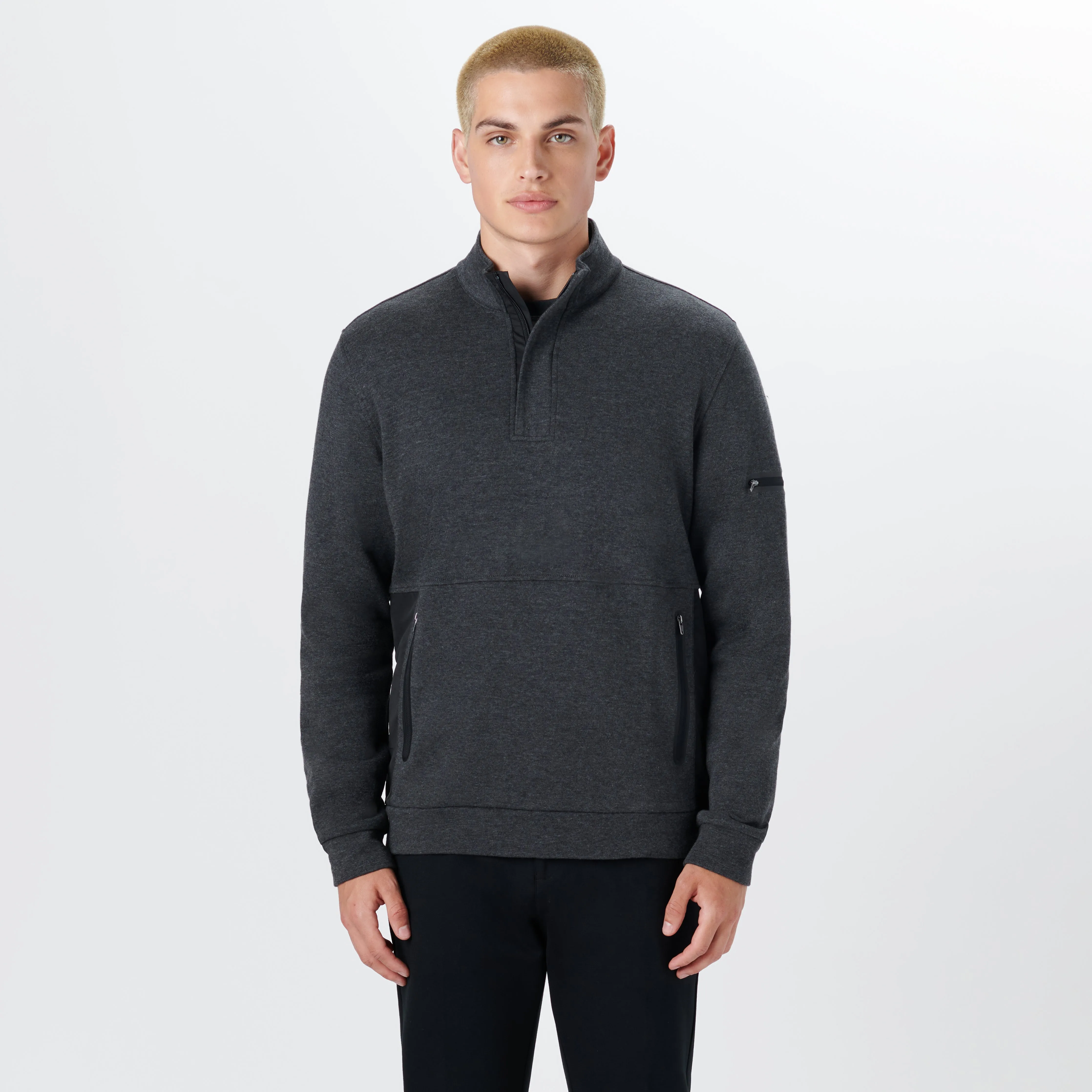 Long Sleeve Quarter Zip Pullover