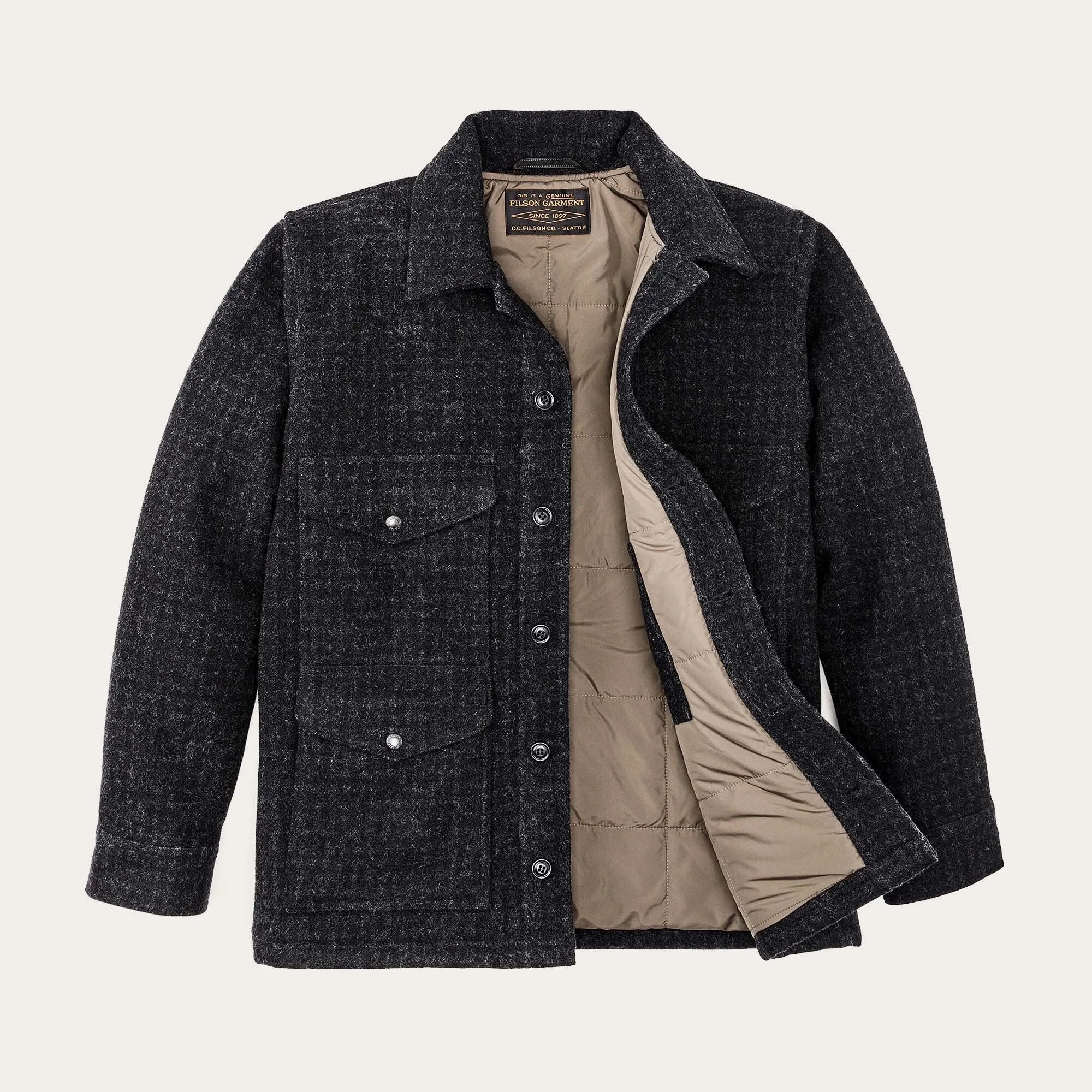 MACKINAW WOOL INSULATED CRUISER JACKET