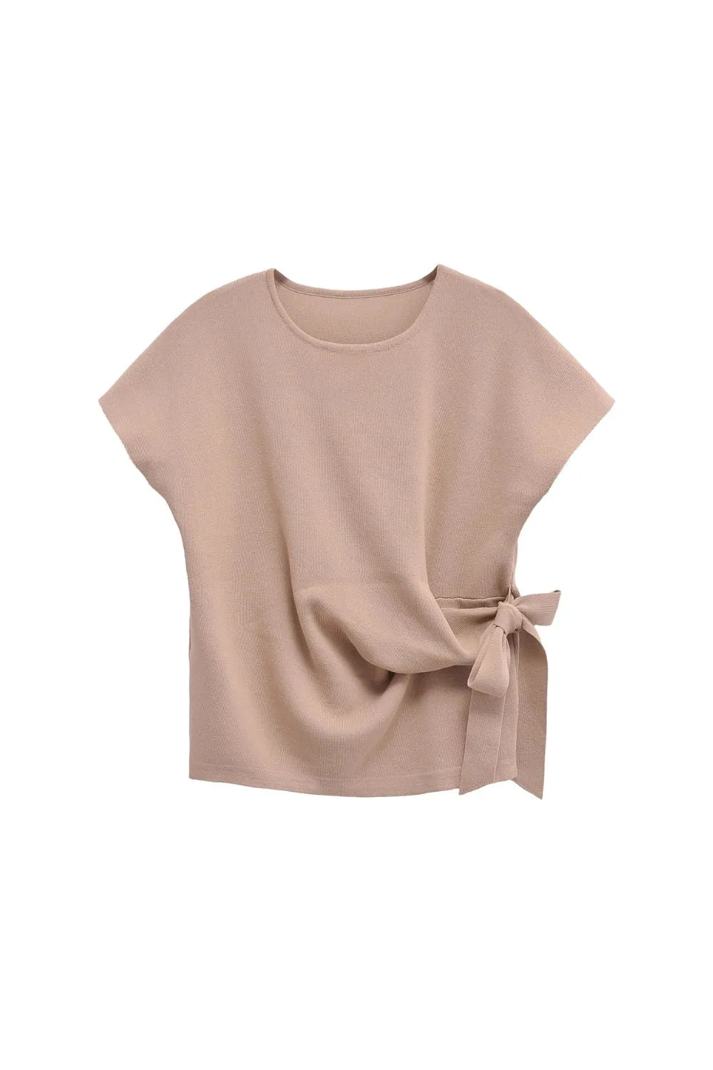 'Mauricio' Soft Round-Neck Short-Sleeve Sweatshirt (2 color)