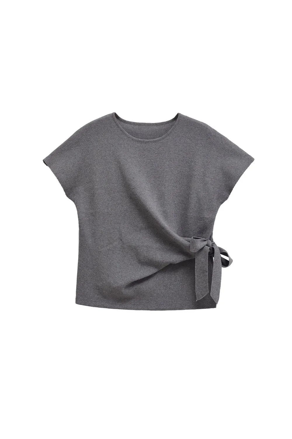 'Mauricio' Soft Round-Neck Short-Sleeve Sweatshirt (2 color)