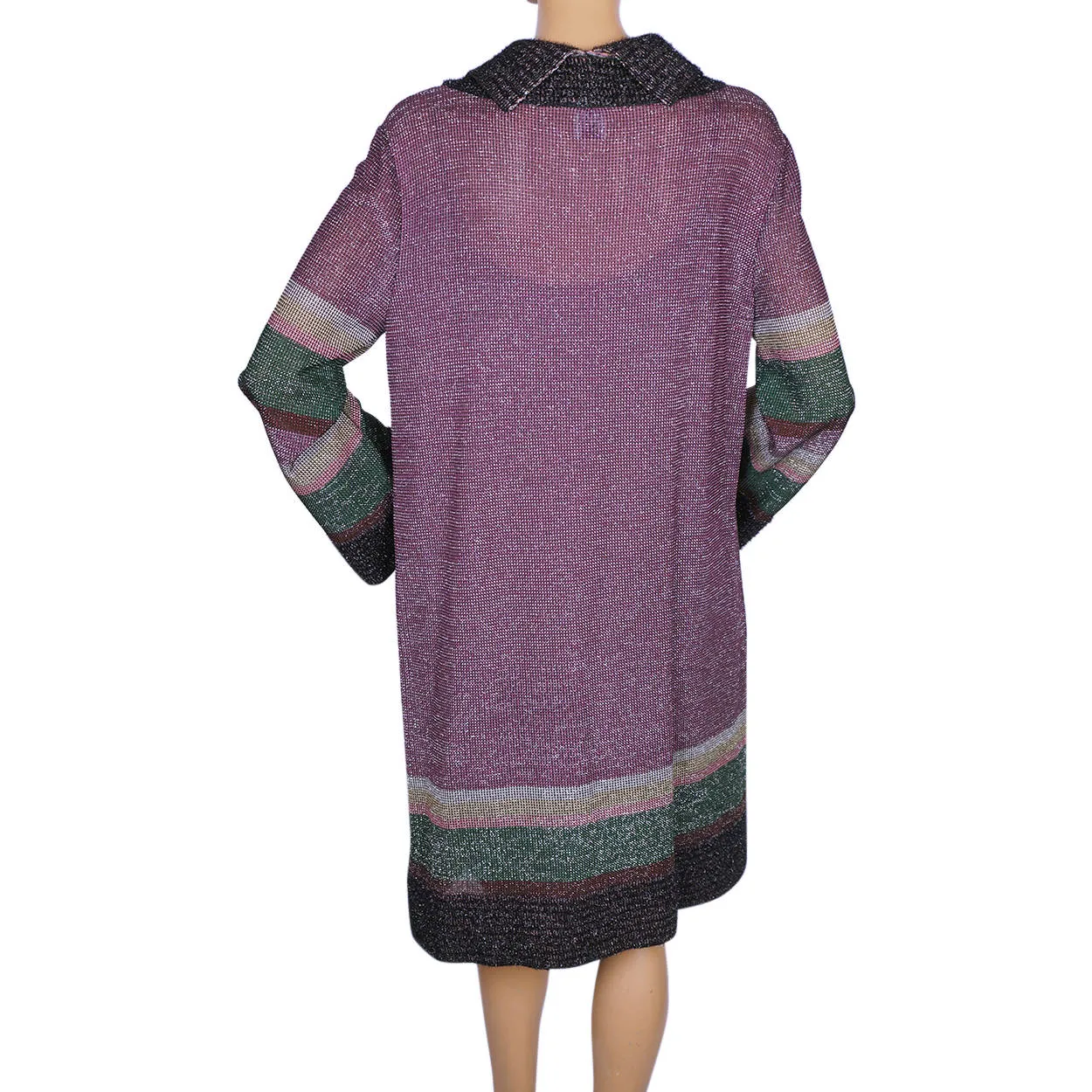 Missoni Knit Lurex Dress Ladies Size 12 Large M Line