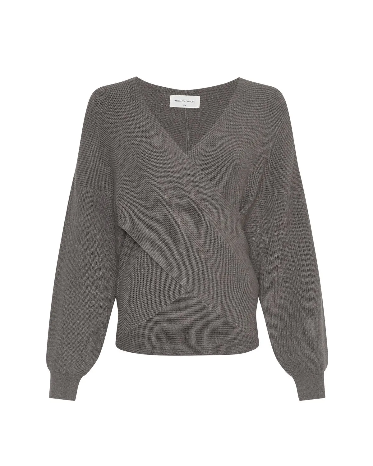 MSCHZinelle Rachelle Wrap Pullover Mul Basil Mel