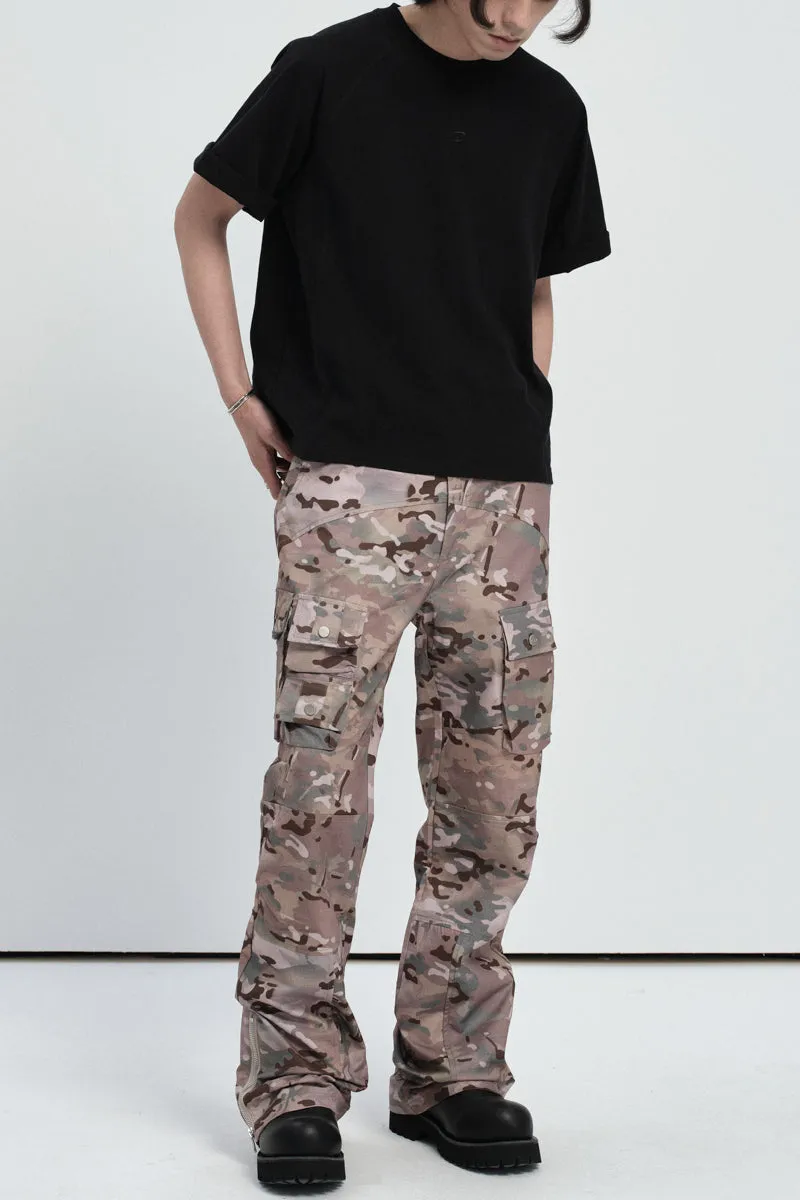 Multi-pocket Camouflage Pants