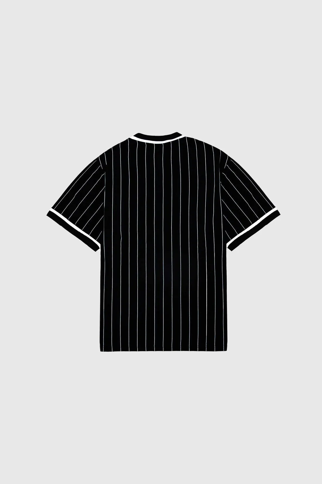 New York Thrift Style Loyalty Print Oversized V Neck Striped Timeless  Half Sleeves T-shirt For Men Women