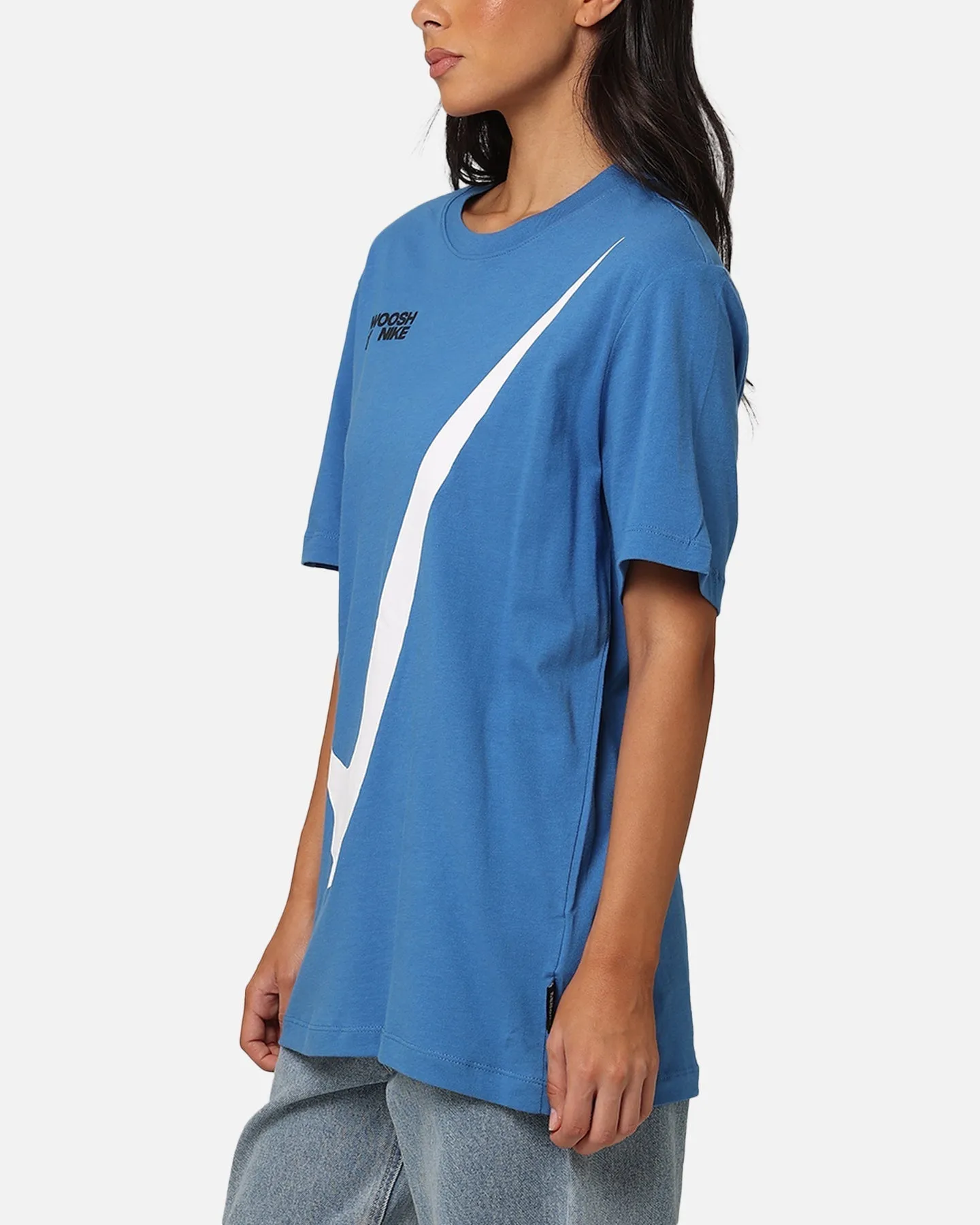 Nike Sportswear Big Swoosh T-Shirt Star Blue