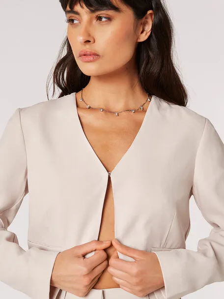 Open Angled Cropped Bolero