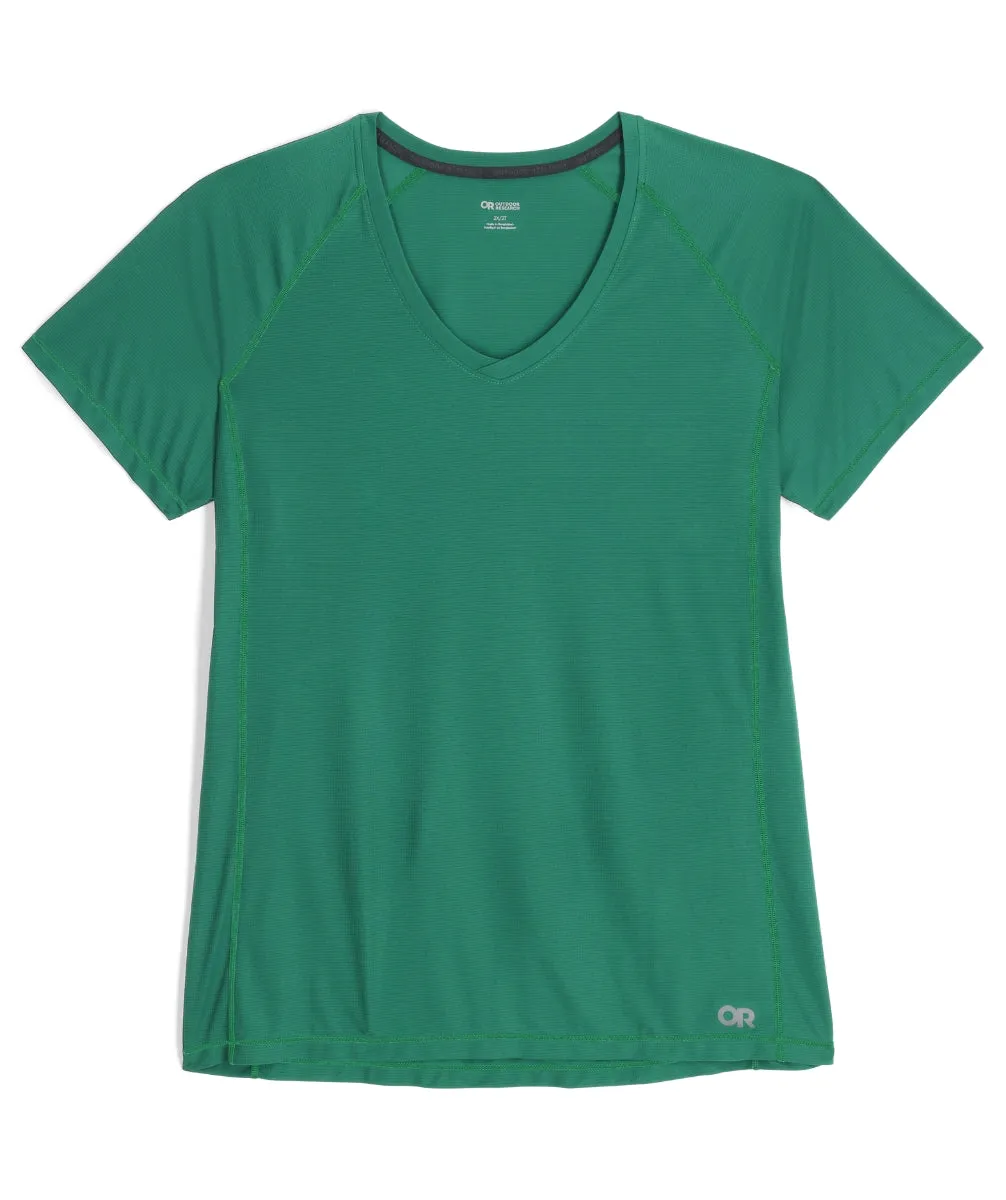 Outdoor Research Echo Womens Plus Size T-Shirt Green 2X - 4X