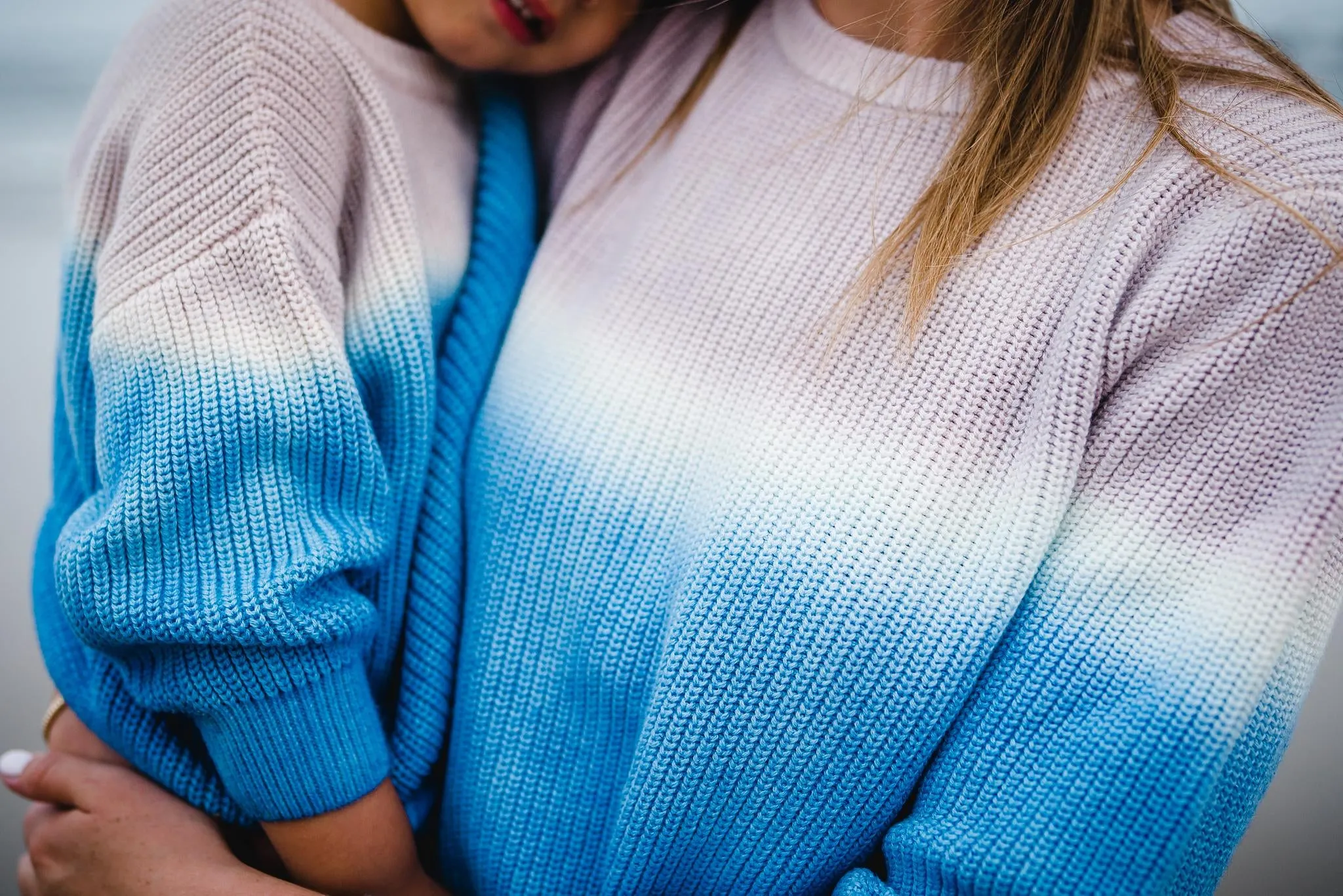 Pacific Blue Oversize Sweater