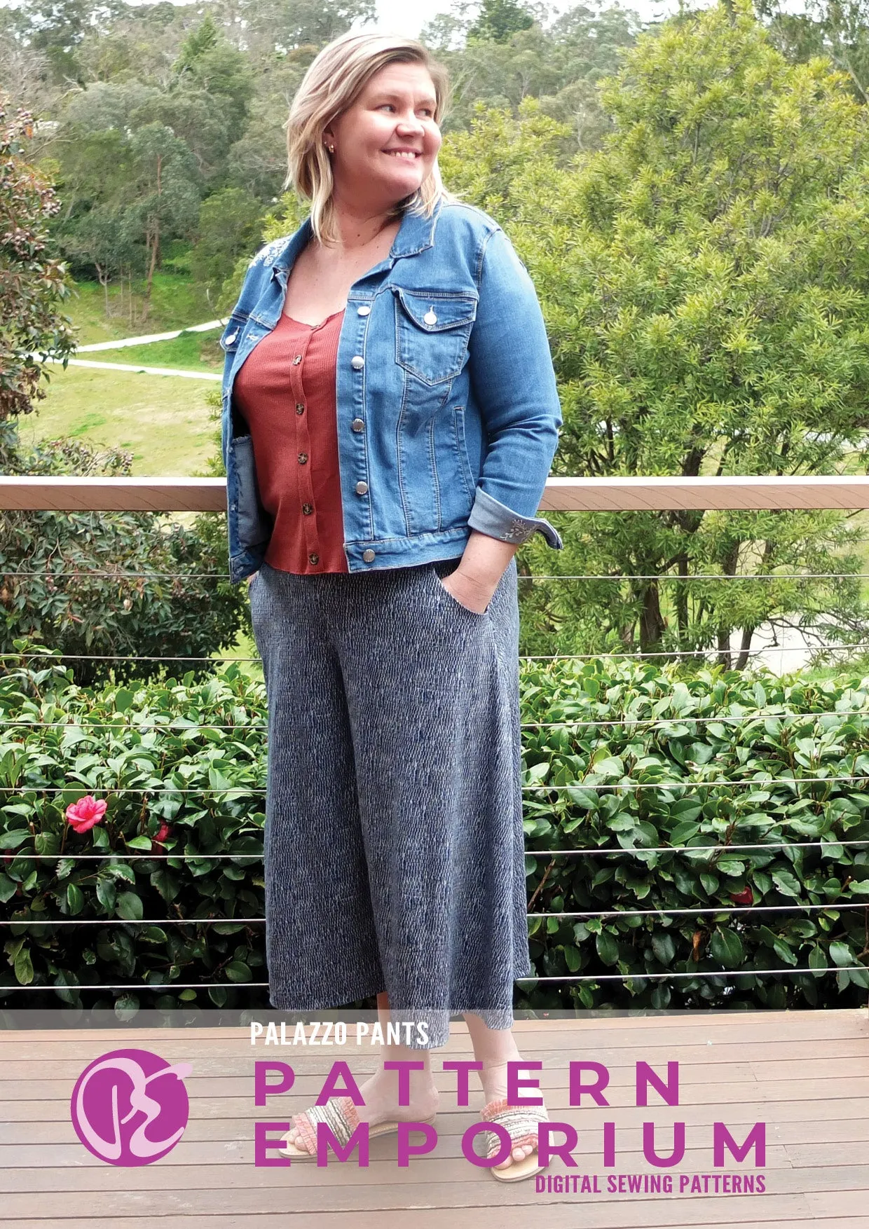 Palazzo Pants | Stretch Sewing Pattern