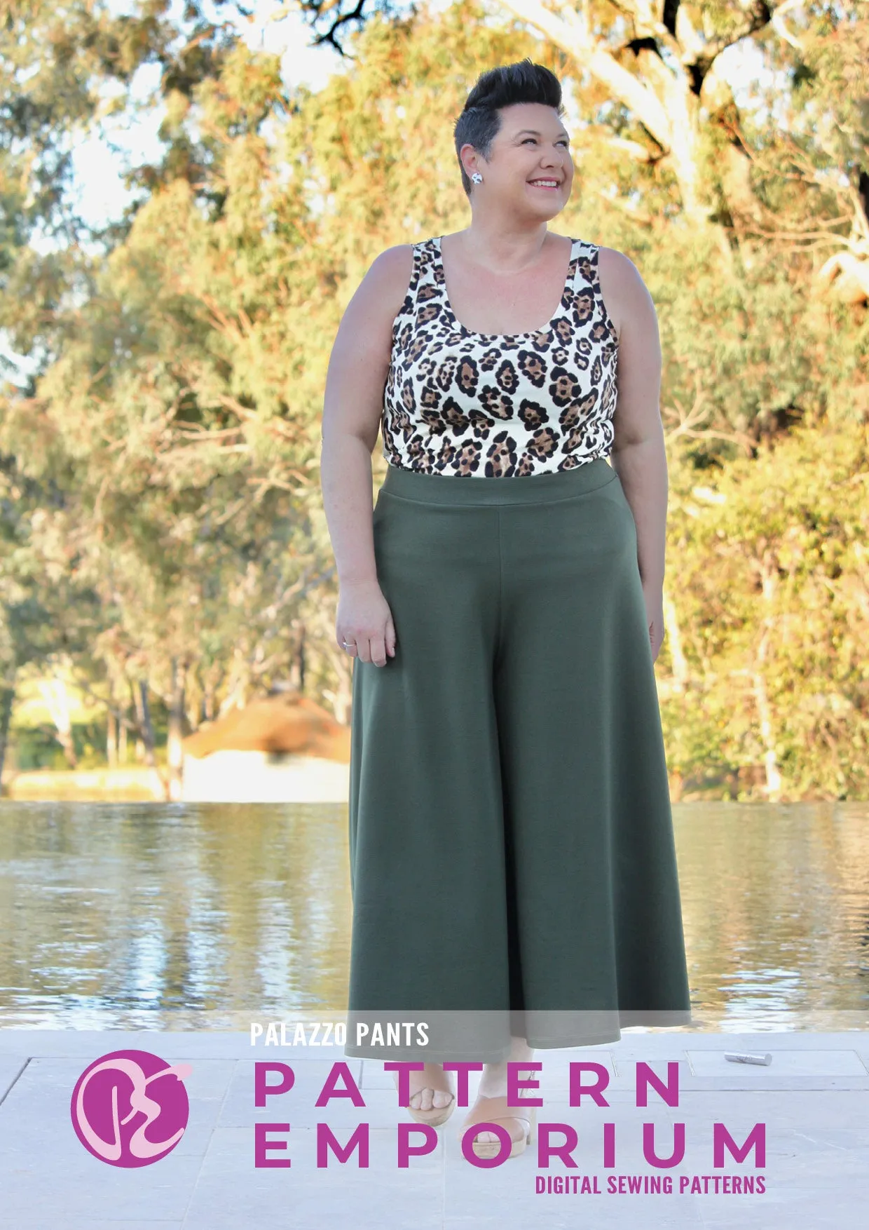 Palazzo Pants | Stretch Sewing Pattern