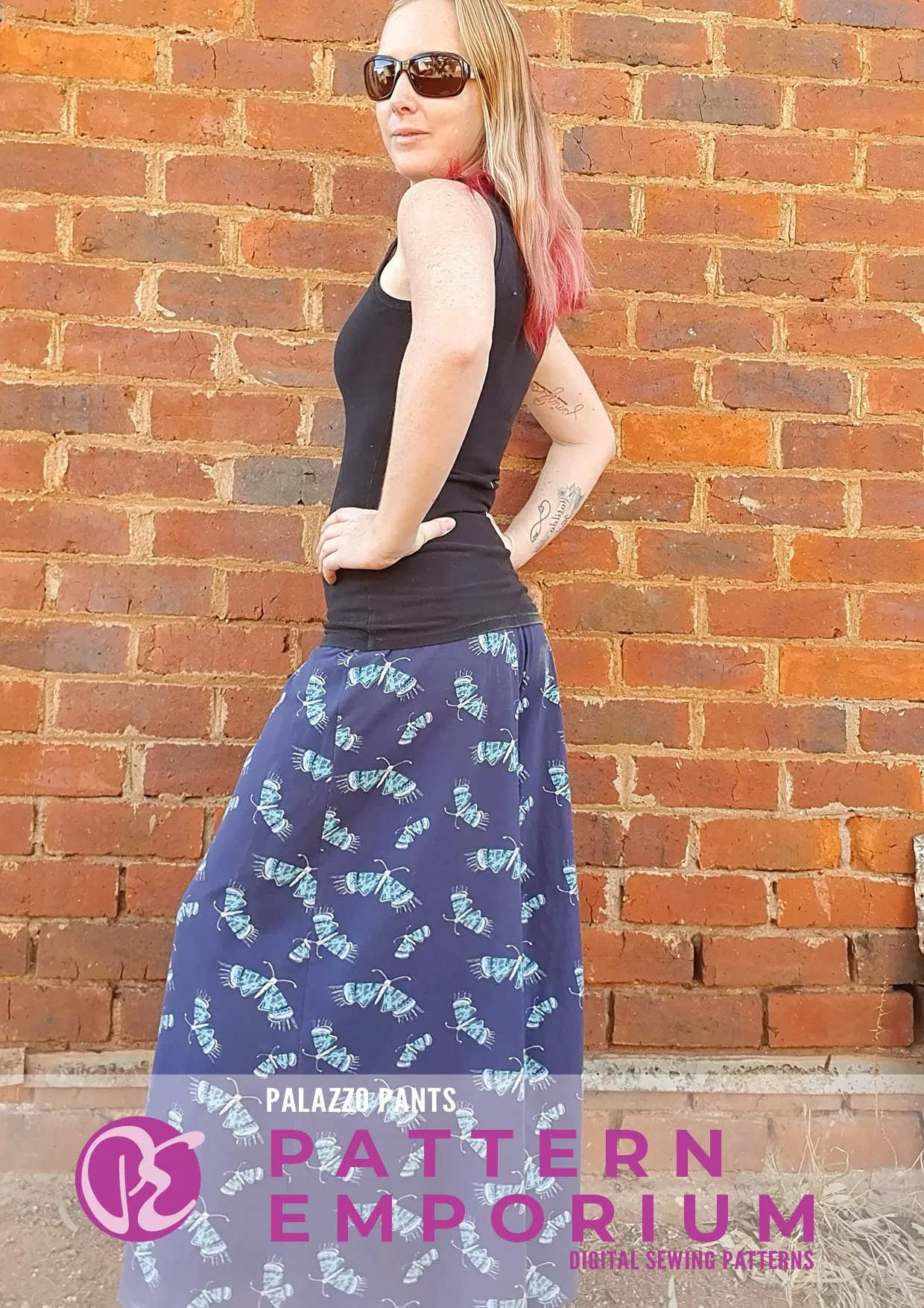 Palazzo Pants | Stretch Sewing Pattern