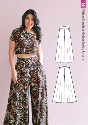 Palazzo Pants | Stretch Sewing Pattern