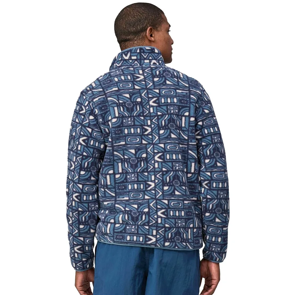 Patagonia Lightweight Synch Snap-T Fleece New Visions: New Navy