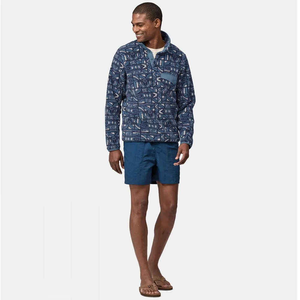 Patagonia Lightweight Synch Snap-T Fleece New Visions: New Navy