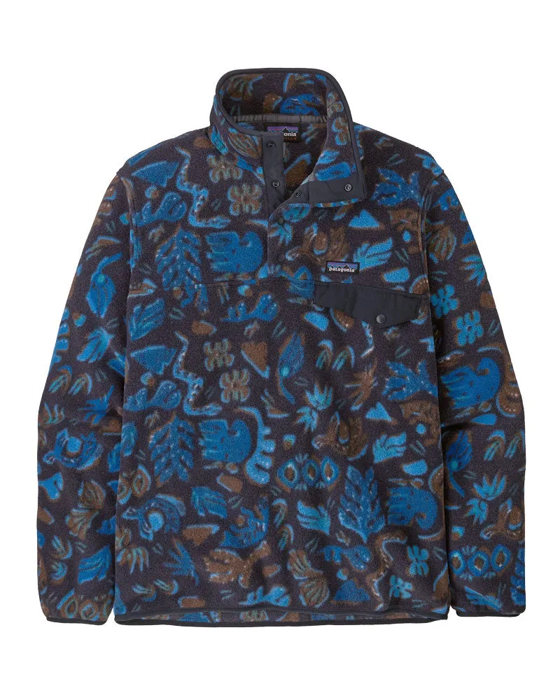 Patagonia Men's LW Synch Snap-T Pullover Across Oceans Pitch Blue 2025