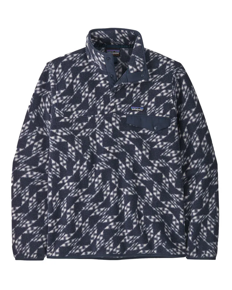 Patagonia Men's LW Synch Snap-T Pullover Synched Flight New Navy 2025