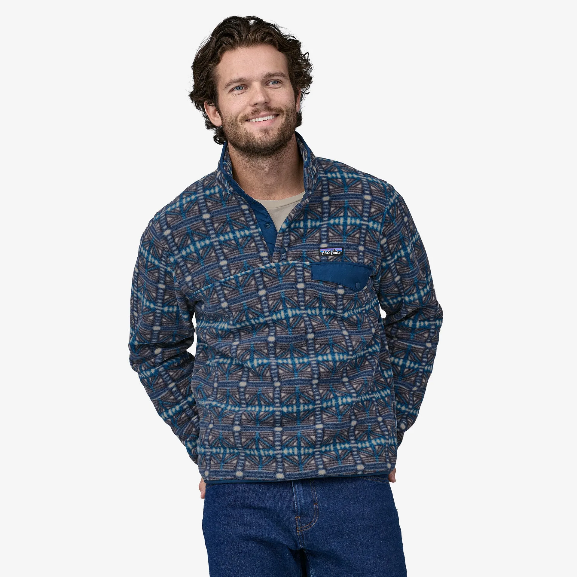 Patagonia Mens's Lightweight Synch Snap-T Pullover