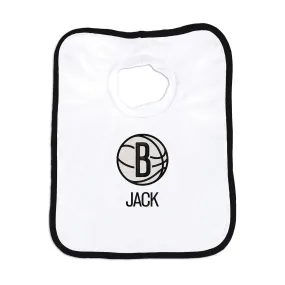 Personalized Brooklyn Nets Pullover Bib