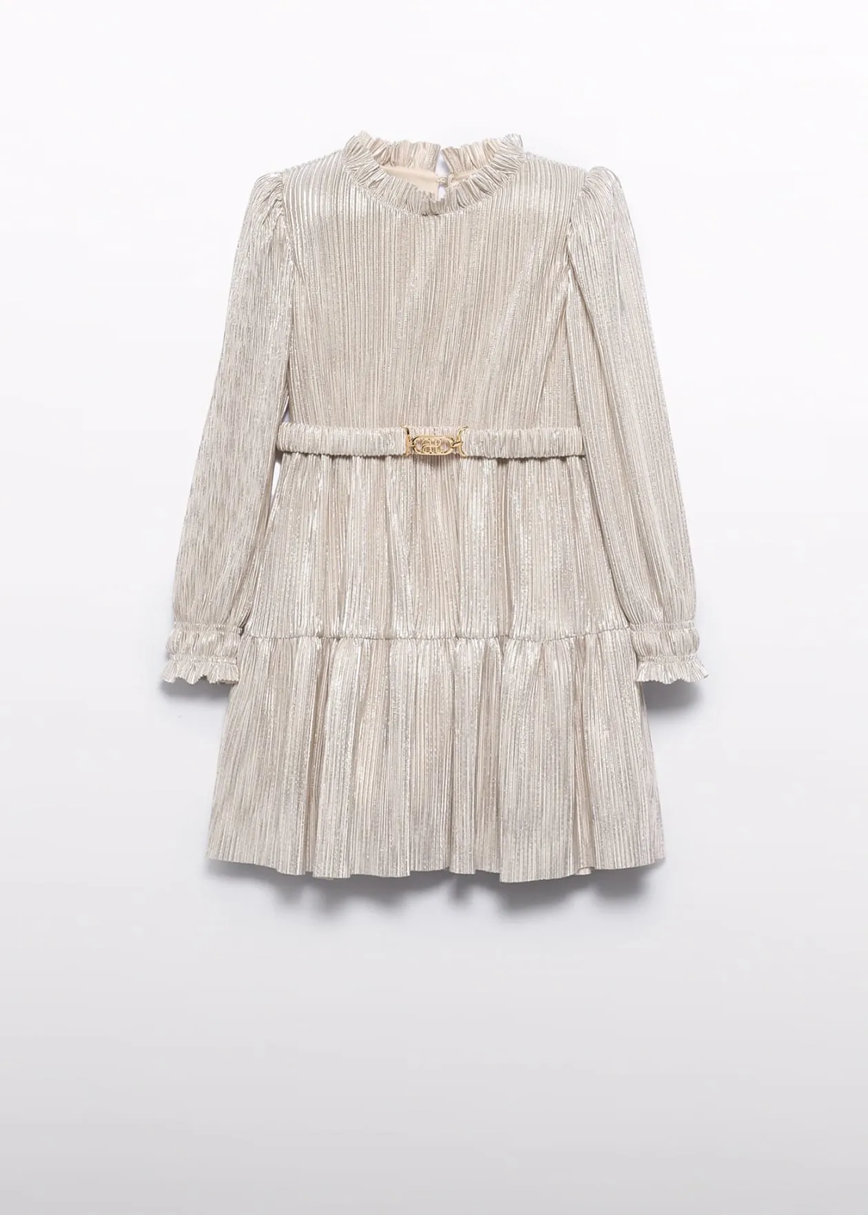 Pleated Knit Dress/Abel & Lula