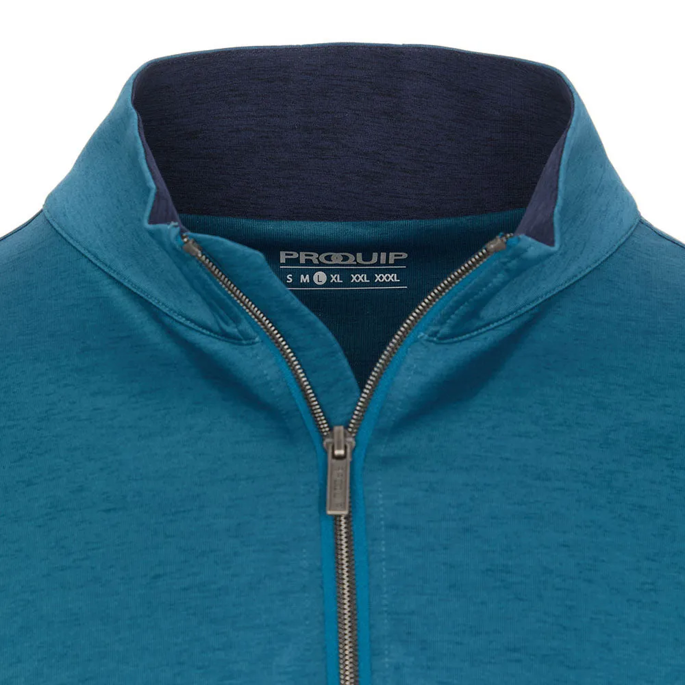 ProQuip Pro Tech Melange 1/2 Zip Pullover - Corsair