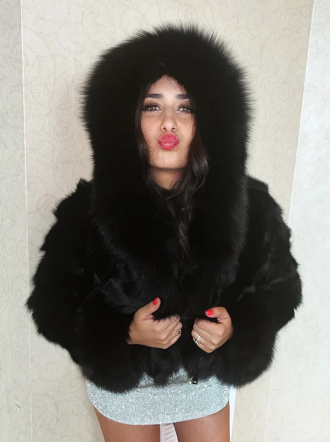 "Argentina" Fox Fur Coat