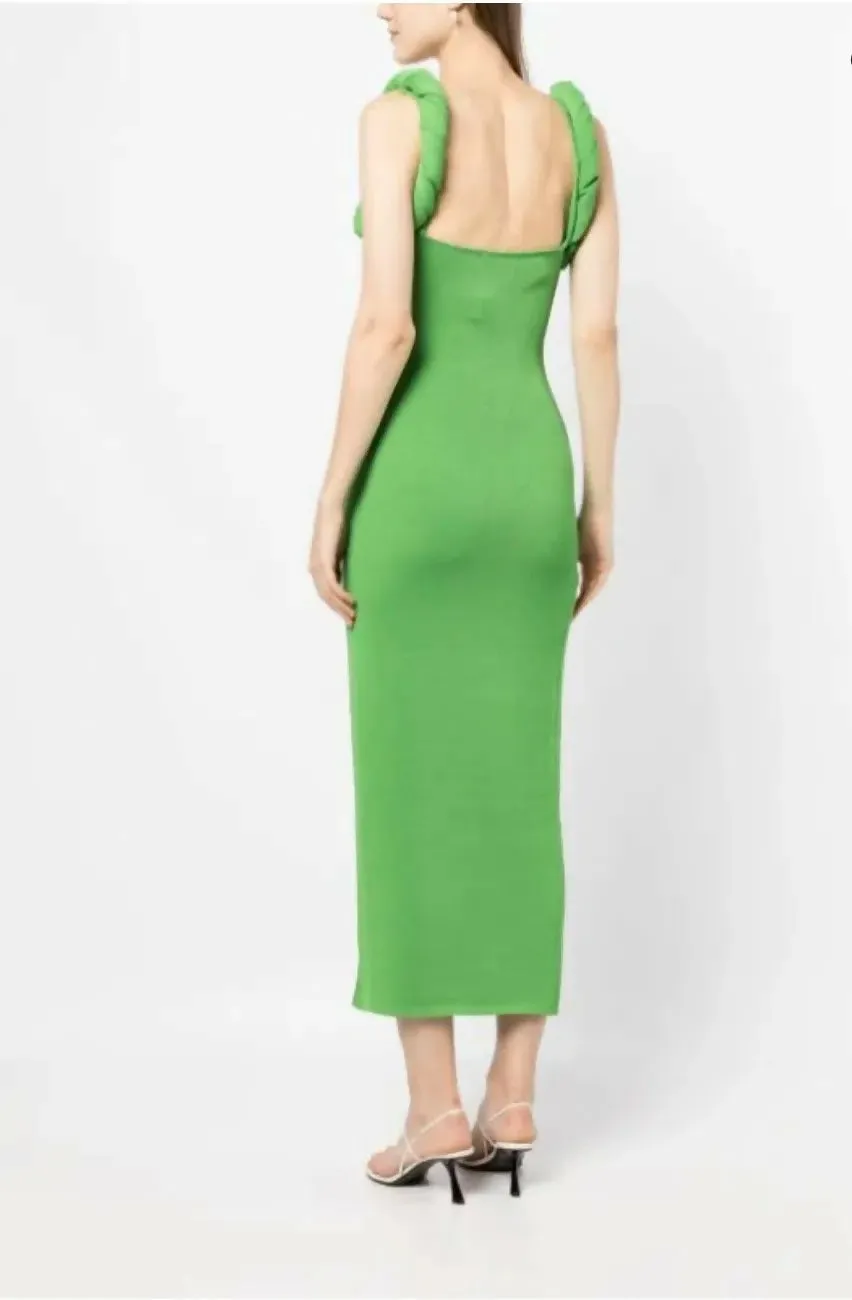 Rachel Gilbert Rosetta Dress In Green Size S / Au 8