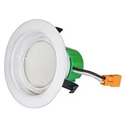 Radiant-Lite RDL4-50K-WP 4" LED Retrofit Downlight Smooth Trim 12 Watts 5000K