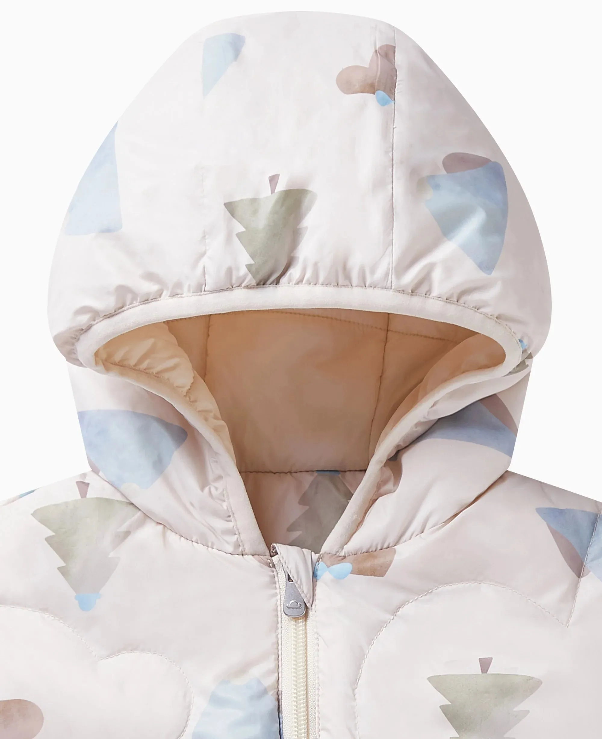 Recycled Nylon Hooded Jacket - Alpine Dreams