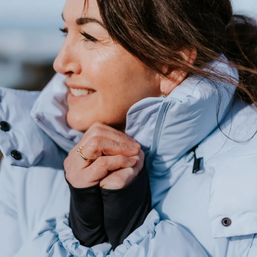 Riley Women's Sorona Down Arctic Coat - Arctic Ice