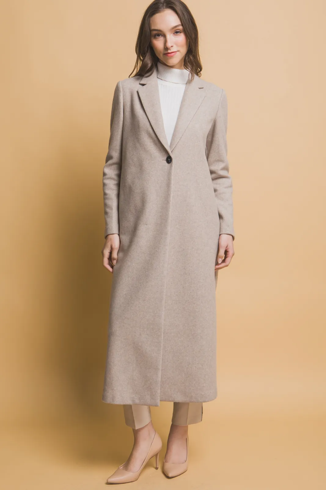 SALE - Jada Single Button Coat