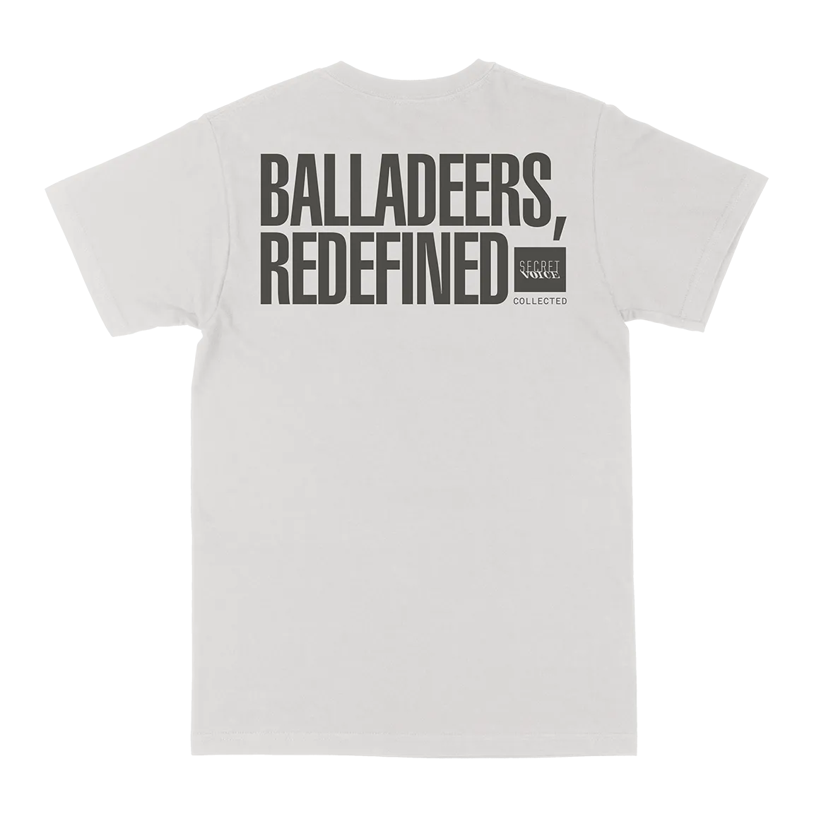 Secret Voice “Balladeers, Redefined” Vintage White T-Shirt