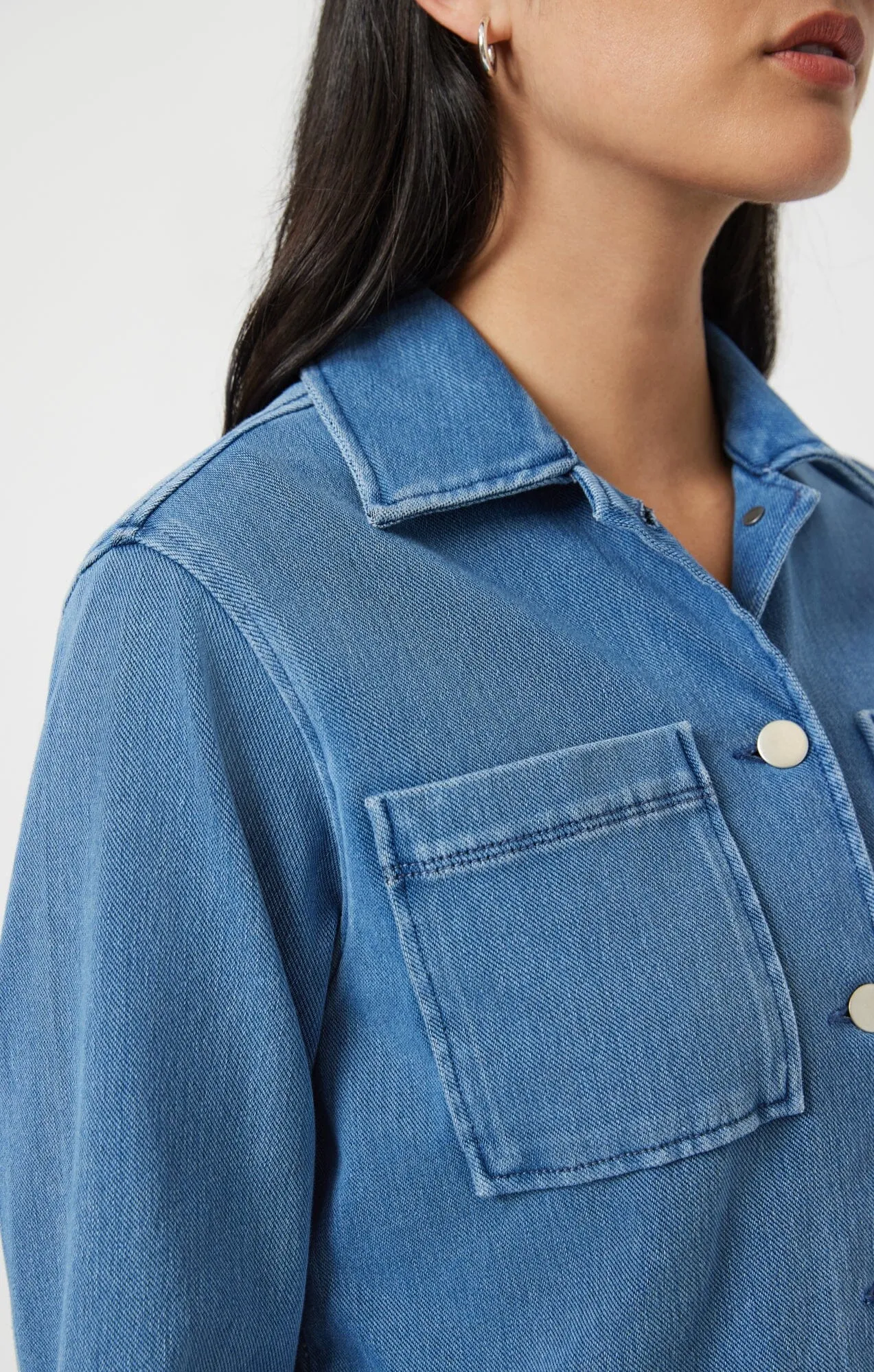 SHIRLEY JACKET IN LIGHT BLUE MOVE