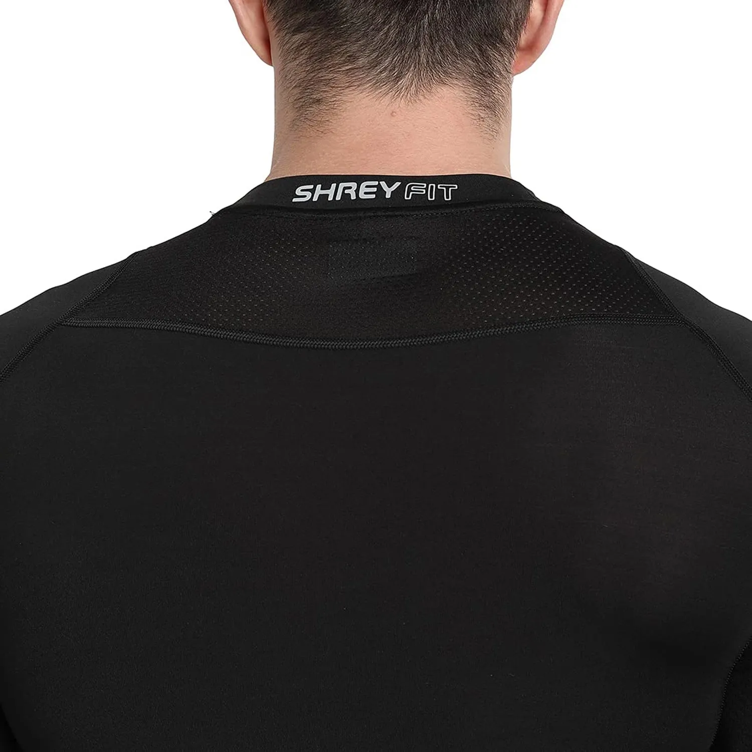 Shrey 1756 Intense Compressions Long Sleeve Top ,Black